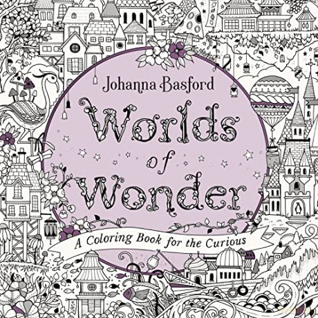 Worlds Of Wonder Coloring Book For Curio - Johanna Basford [KSIĄŻKA]