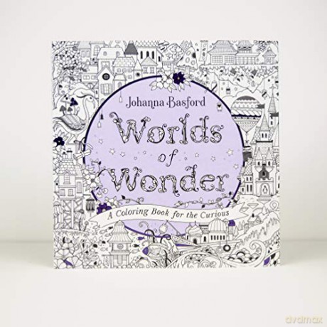 Worlds Of Wonder Coloring Book For Curio - Johanna Basford [KSIĄŻKA]