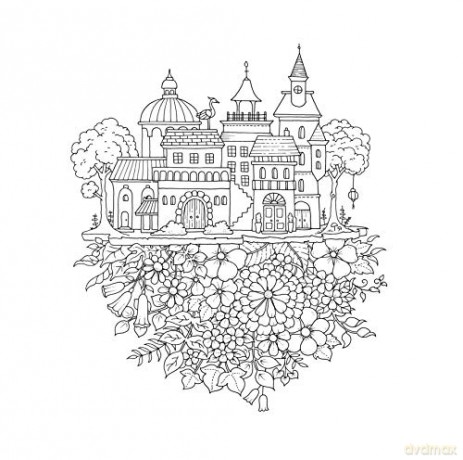 Worlds Of Wonder Coloring Book For Curio - Johanna Basford [KSIĄŻKA]