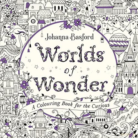Worlds Of Wonder Colouring Book - Johanna Basford [KSIĄŻKA]