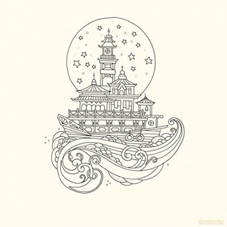 Worlds Of Wonder Colouring Book - Johanna Basford [KSIĄŻKA]