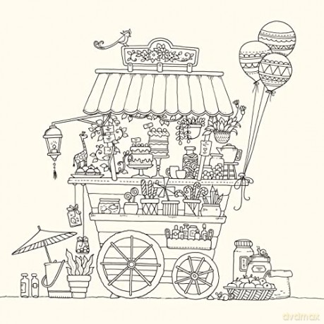 Worlds Of Wonder Colouring Book - Johanna Basford [KSIĄŻKA]