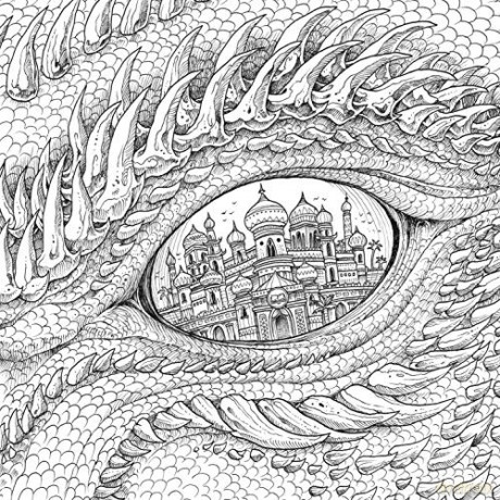 Worlds Within Worlds Colouring Book - Kerby Rosanes [KSIĄŻKA]