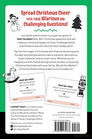 Would You Rather Christmas Edition - Lindsey Daly [KSIĄŻKA]