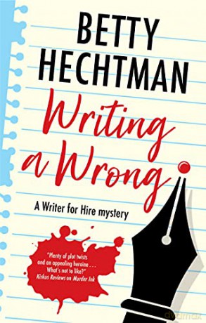 Writing A Wrong Large Print - Betty Hechtman [KSIĄŻKA]