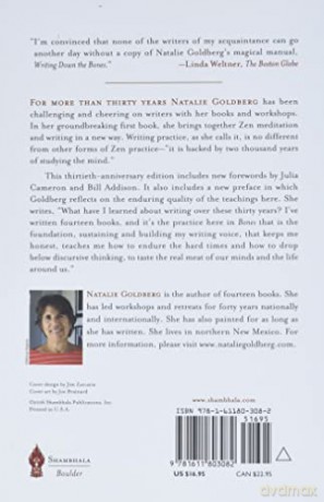 Writing Down The Bones - Natalie Goldberg [KSIĄŻKA]