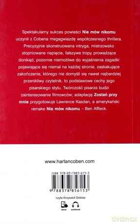 Zostań Przy Mnie - Coben Harlan [KSIĄŻKA]