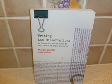 Writing Legal Dissertations - Michael Salter [KSIĄŻKA]
