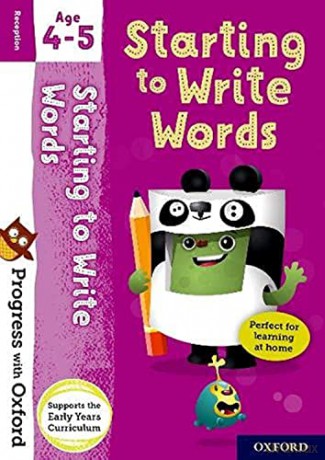Writing Words Age 4 - Jones [KSIĄŻKA]