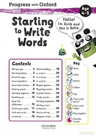 Writing Words Age 4 - Jones [KSIĄŻKA]