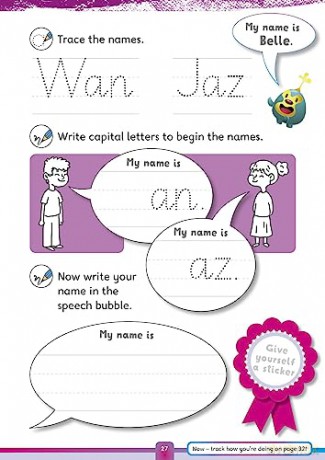 Writing Words Age 4 - Jones [KSIĄŻKA]