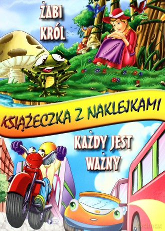 ABI Król/Każdy Jest Ważny. Książeczka Z Naklejkami [KSIĄŻKA]