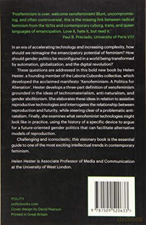 Xenofeminism - Helen Hester [KSIĄŻKA]