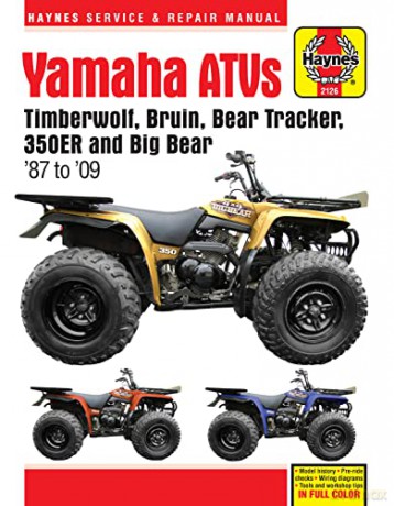 Yamaha Atvs 87to09 [KSIĄŻKA]