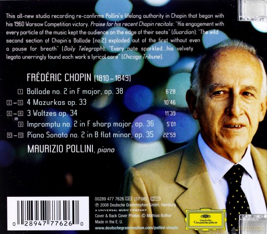 Maurizio Pollini: Chopin:Recital [CD]