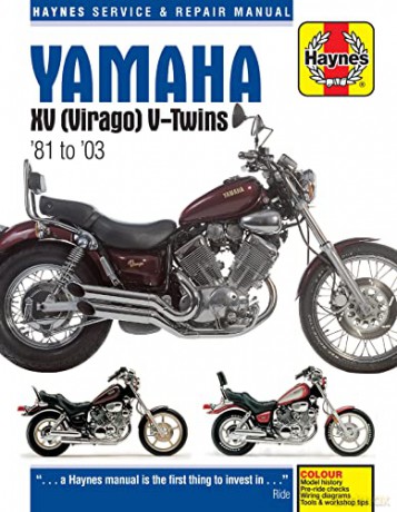Yamaha Xv (Virago) V-Twins 81 To 0 [KSIĄŻKA]