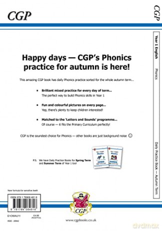 Year 1 English Phonics Autumn Term [KSIĄŻKA]