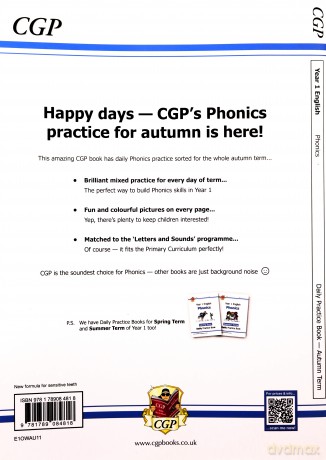 Year 1 English Phonics Autumn Term [KSIĄŻKA]