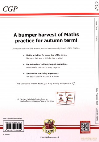 Year 1 Maths Autumn Term Practice Book [KSIĄŻKA]