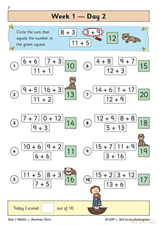 Year 1 Maths Summer Term Practice Book [KSIĄŻKA]