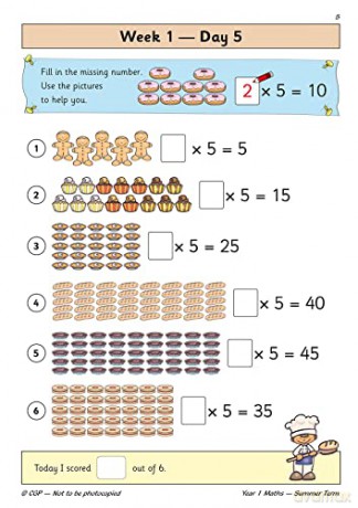 Year 1 Maths Summer Term Practice Book [KSIĄŻKA]