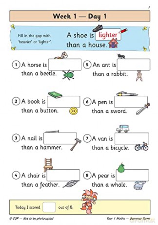 Year 1 Maths Summer Term Practice Book [KSIĄŻKA]