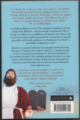 Year Of Living Biblically - A J Jacobs [KSIĄŻKA]