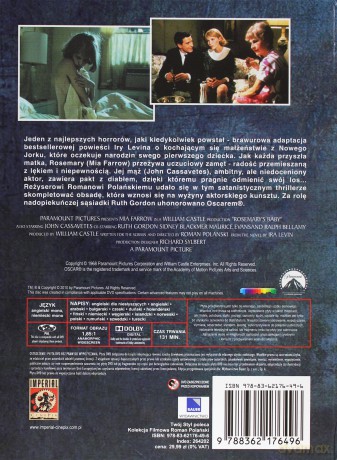 Dziecko Rosemary (Kolekcja Filmowa Roman Polański 03) (booklet) [DVD]