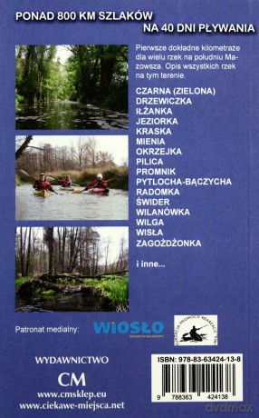 Mazowsze Południowe - Przewodnik kajakowy [KSIĄŻKA]