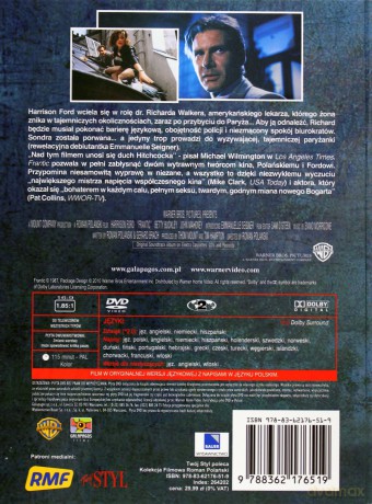 Frantic (Kolekcja Filmowa Roman Polański 05) (booklet) [DVD]