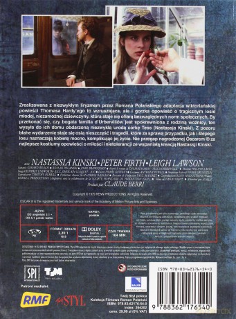 Kolekcja Filmowa Roman Polański 08: Tess (booklet) [DVD]