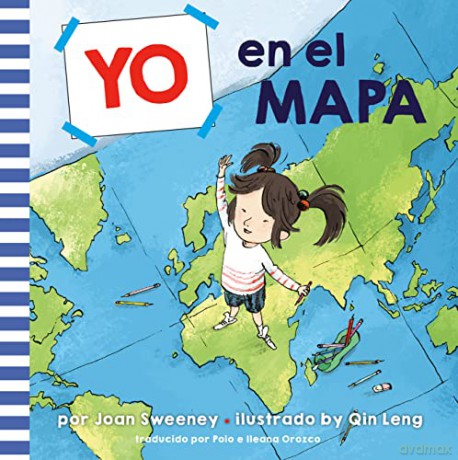 Yo En El Mapa Me On The Map Spanish Edit - Joan Sweeney [KSIĄŻKA]