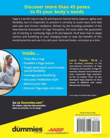 Yoga After 50 For Dummies - Larry Payne [KSIĄŻKA]