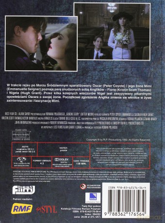 Kolekcja Filmowa Roman Polański 10: Gorzkie Gody (booklet) [DVD]