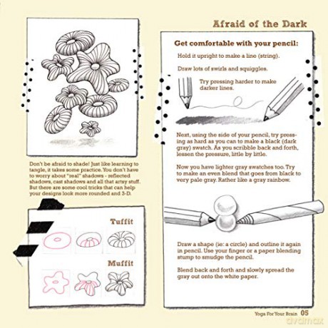 Yoga For Your Brain A Zentangle Workout - Sandy S Bartholomew [KSIĄŻKA]