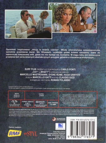 Kolekcja Filmowa Roman Polański 11: Co? (booklet) [DVD]