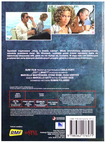 Kolekcja Filmowa Roman Polański 11: Co? (booklet) [DVD]