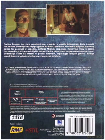 Kolekcja Filmowa Roman Polański 12: Śmierć i dziewczyna (booklet) [DVD]