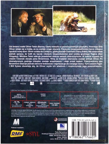 Kolekcja Filmowa Roman Polański 14: Oliver Twist (booklet) [DVD]