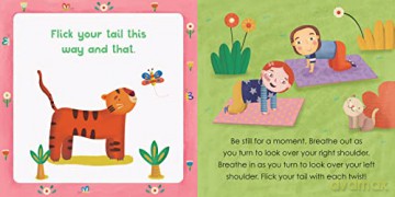 Yoga Tots Happy Tiger Bb - Tessa Strickland Es [KSIĄŻKA]