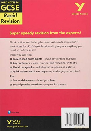 York Notes For Aqa Gcse 91 Rapid Revisio - Mary Green [KSIĄŻKA]