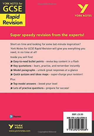 York Notes For Aqa Gcse 91 Rapid Revisio [KSIĄŻKA]