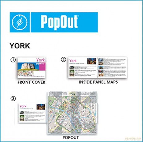 York Popout Map [KSIĄŻKA]