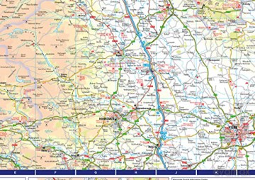 Yorkshire A-Z Visitors Map - A-Z Maps [KSIĄŻKA]