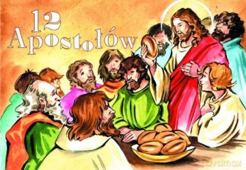 12 Apostołów Malowanka Dla Dzieci - Krzysztof Faber [KSIĄŻKA]