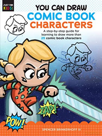 You Can Draw Comic Book Characters - Spencer Brinkerhoff [KSIĄŻKA]