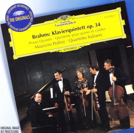 Maurizio Pollini: The Originals:Brahms Piano Quintet Op.34 [CD]