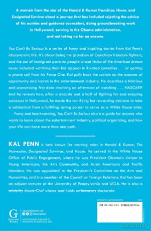 You Cant Be Serious - Kal Penn [KSIĄŻKA]