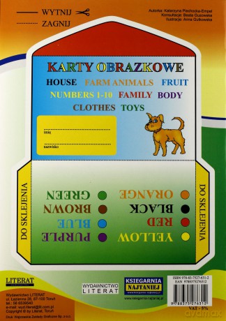 Angielski Dla Dzieci 3-7 Lat Karty Obrazkowe Czytanie Globalne Zeszyt 15 [KSIĄŻKA]