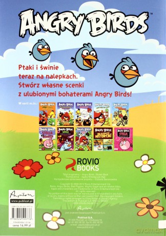 Angry Birds Superzabawy Z Nalepkami [KSIĄŻKA]